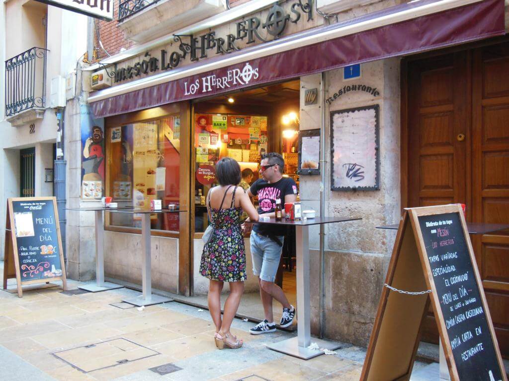 Mesón Los Herreros, uno de los mejores bares de tapas en Burgos