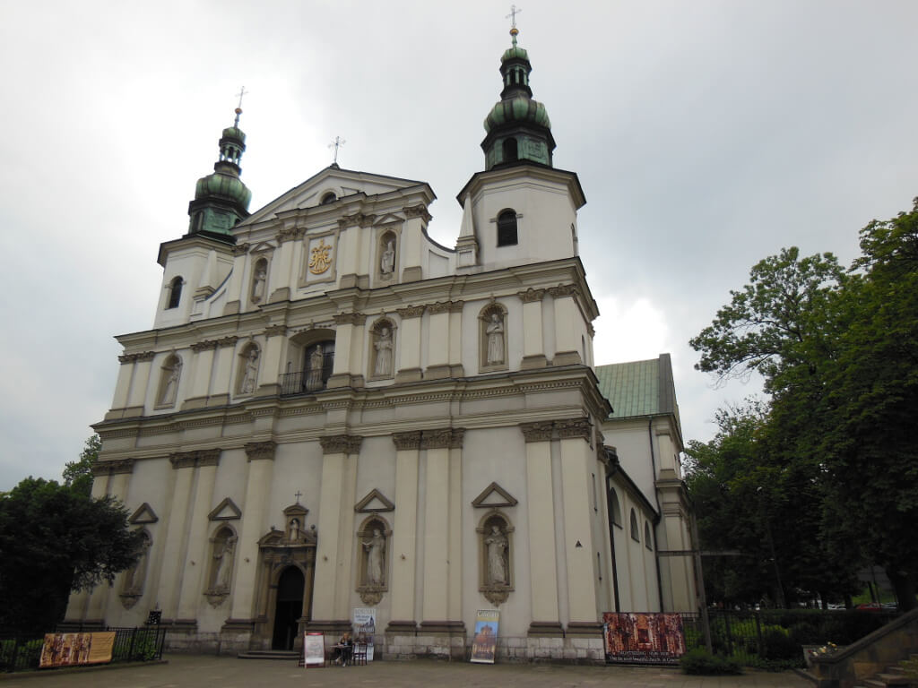 Iglesia de San Bernardino en Cracovia.