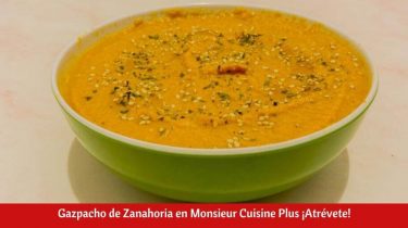 Gazpacho de Zanahoria en Monsieur Cuisine Plus