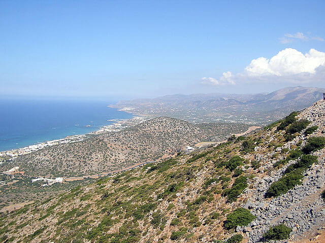 Panorámica de la zona de Gouves, en Creta (Grecia) @ Wikimedia