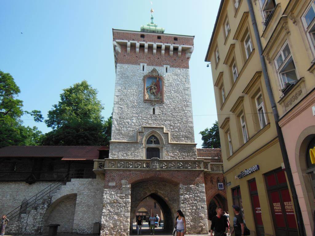 Torre de entrada a Cracovia