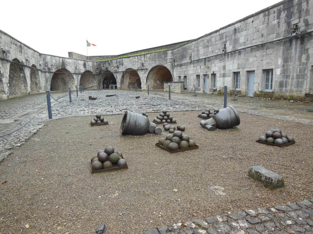 Patio de La Citadelle de Dinant (The Citadel of Dinant)
