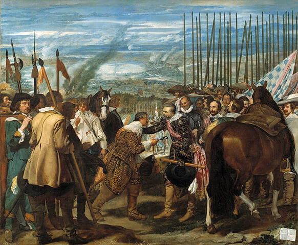 Cuadro “La rendición de Breda” de Diego Velázquez