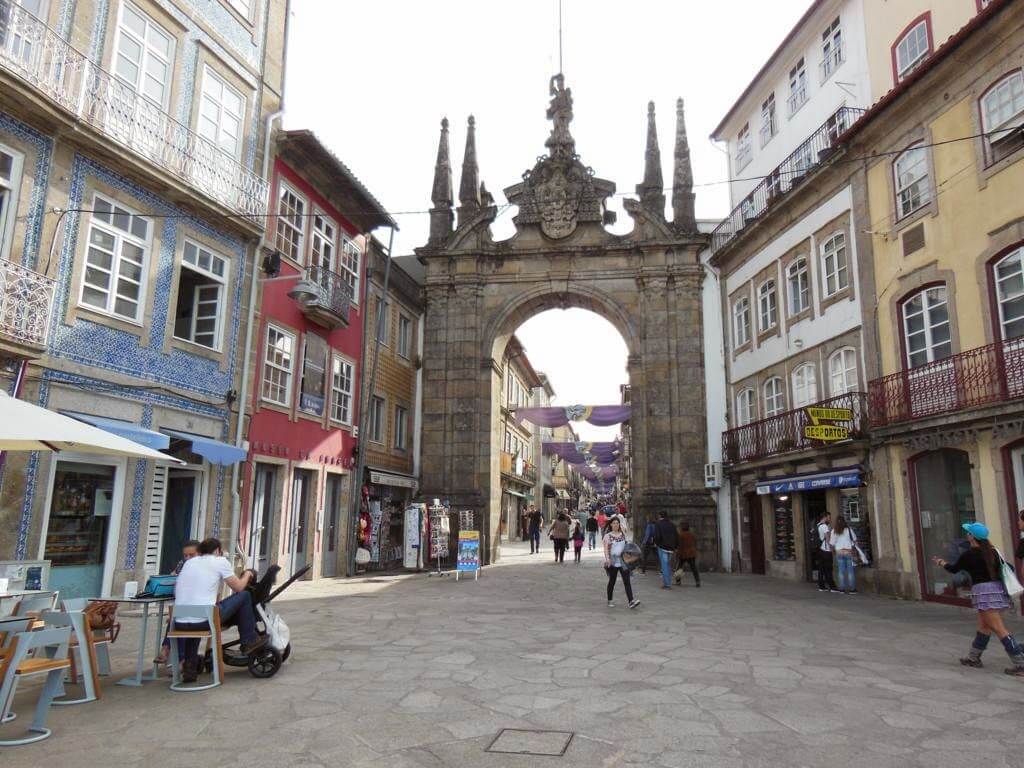 Arco da Porta Nova de entrada a Braga