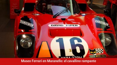 Museo Ferrari en Maranello: el cavallino rampante