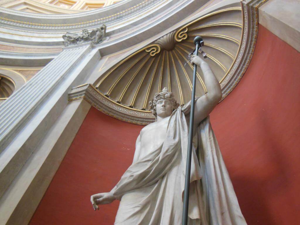 Escultura en el Vaticano