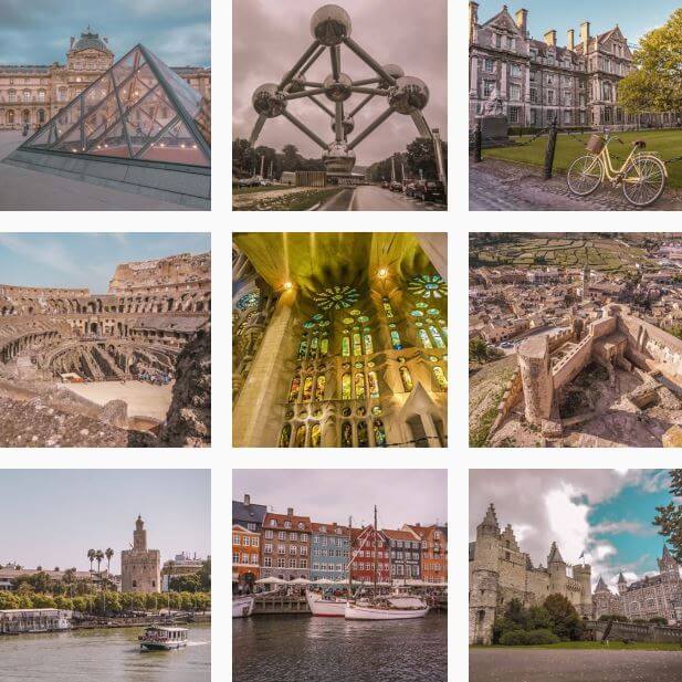 Instagram Europeos Viajeros. Descubre frases de viajes y amor.
