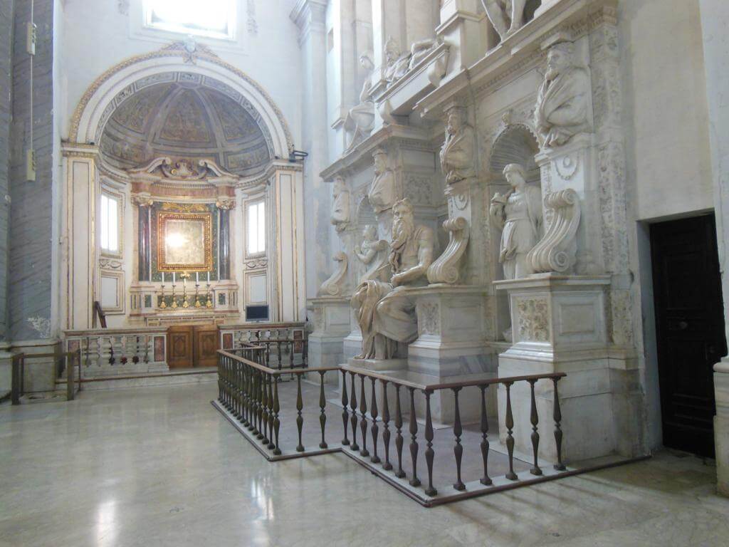 Moisés de Miguel Angel en la Basílica de San Pietro in Vincoli