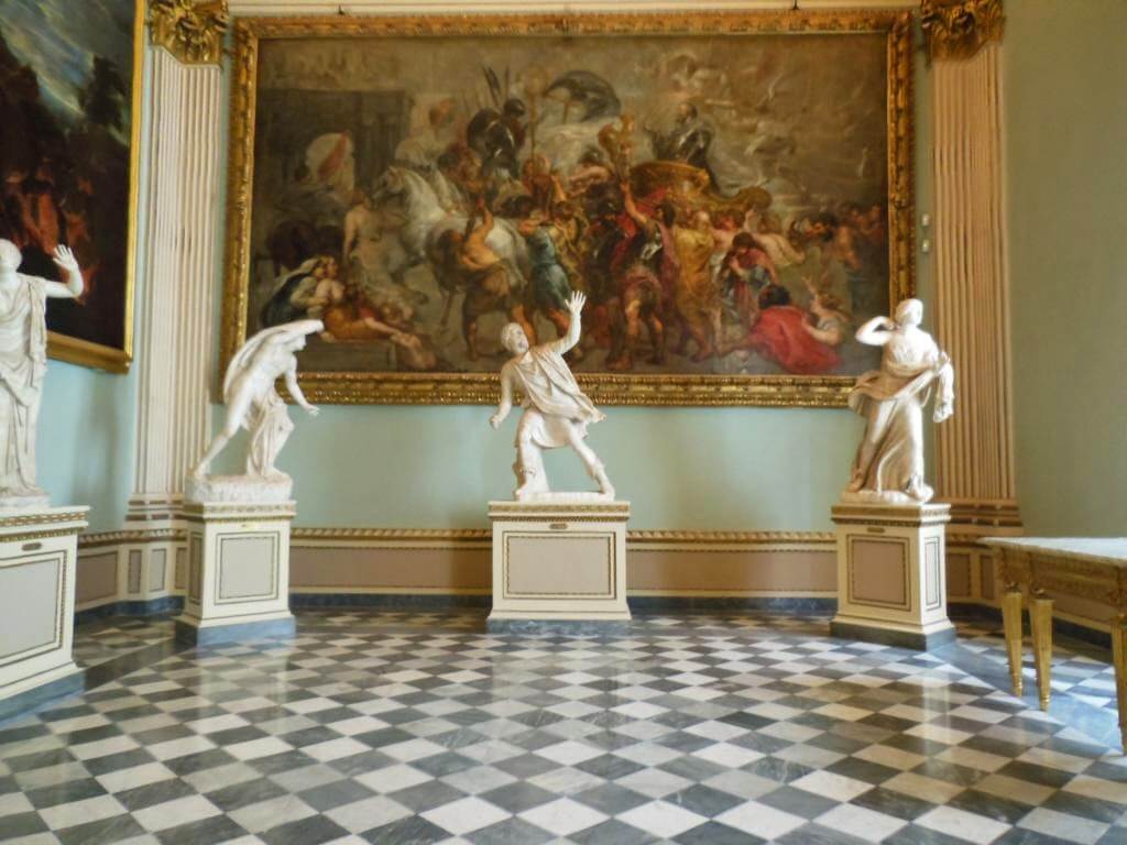 17000 metros cuadrados de Galería Uffizi de Florencia