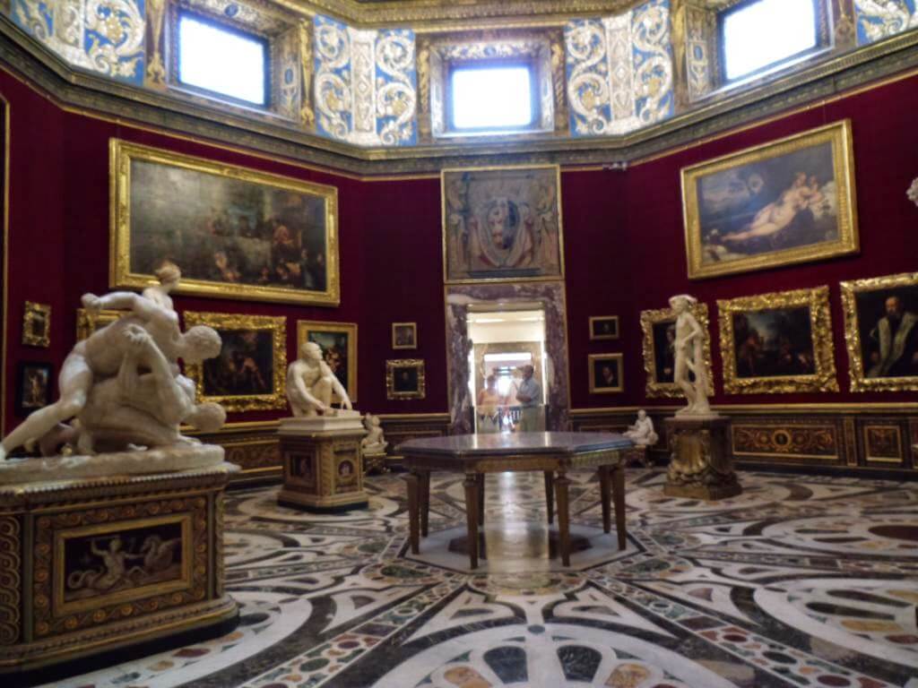 Sala 18: Tribuna de la Galería Uffizi de Florencia