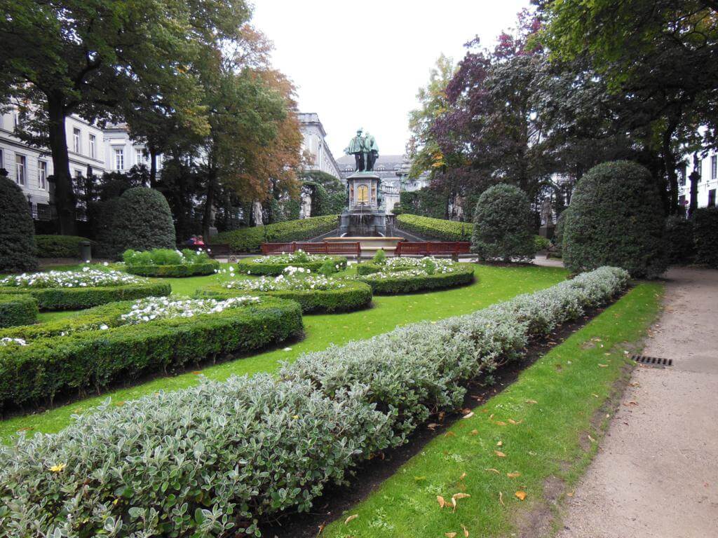 Parc du Palais d’Egmont es uno de los parques más bonitos de Bruselas