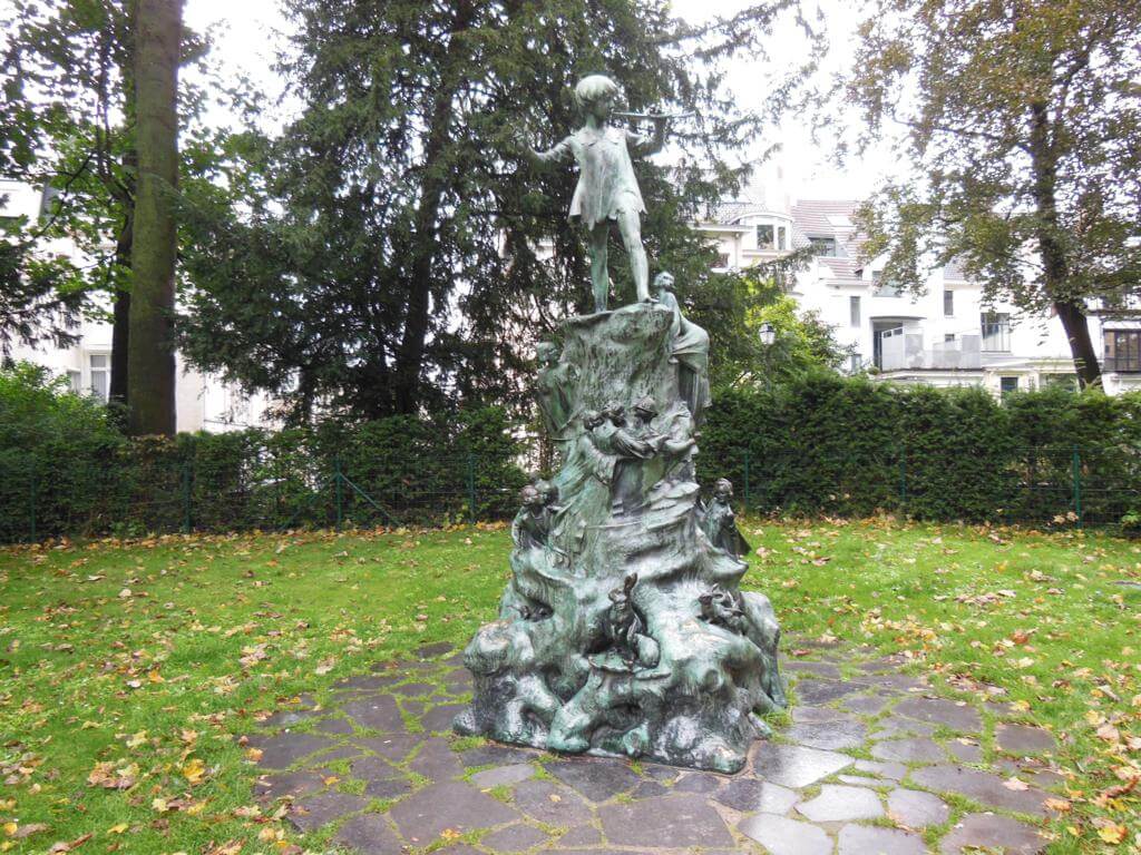 Estatua de Peter Pan en Egmont Park