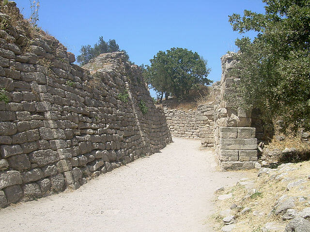Murallas de las ruinas de Troya @Wikimedia