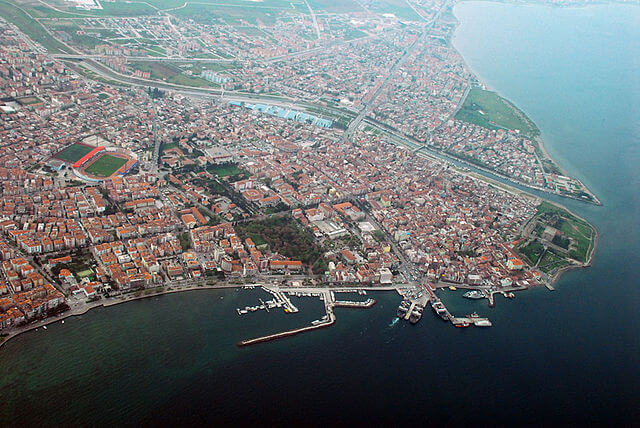 Panorámica de Çanakkale (Turquía) @Wikimedia