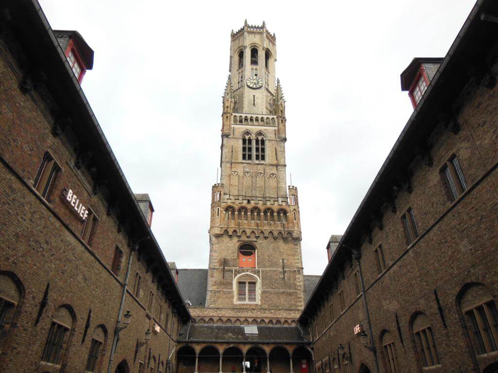 Belfry of Bruges: one of the most beautiful cities in Belgium