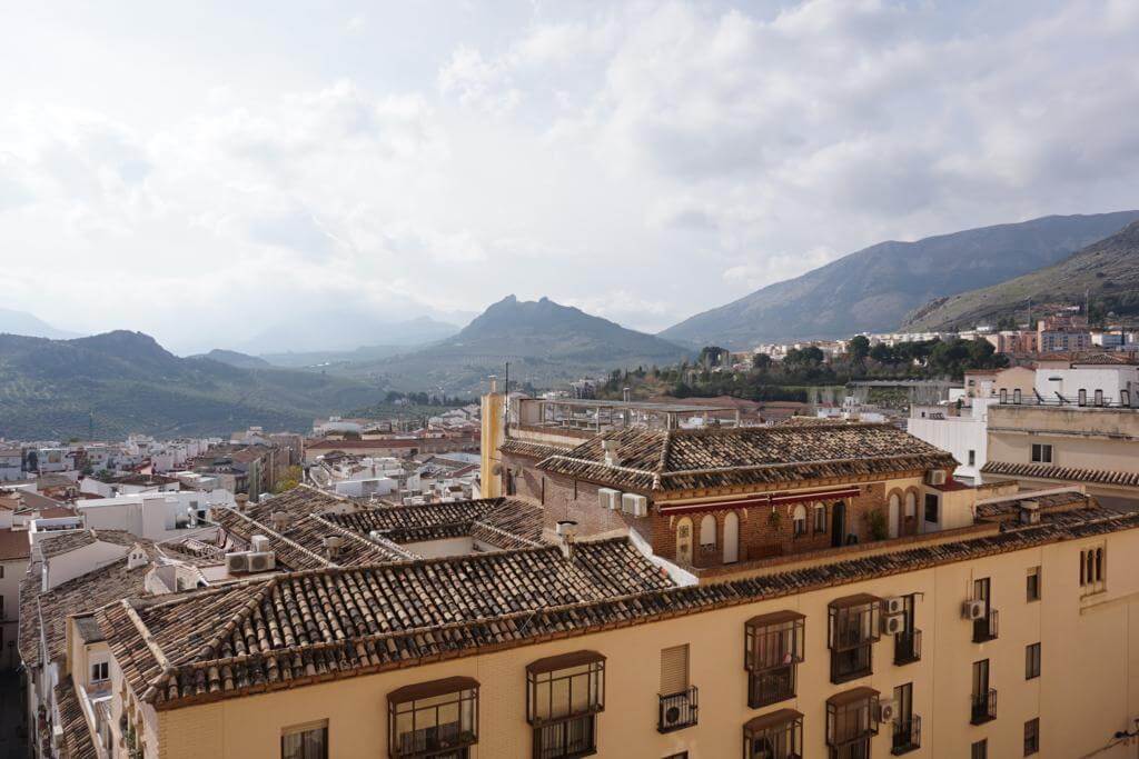 Jaén desde lo alto de la Catedral
