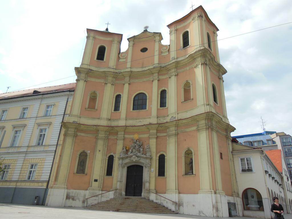 La Iglesia Trinitaria de Bratislava