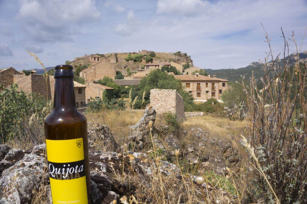 Cerveza Quijota en Riópar Viejo