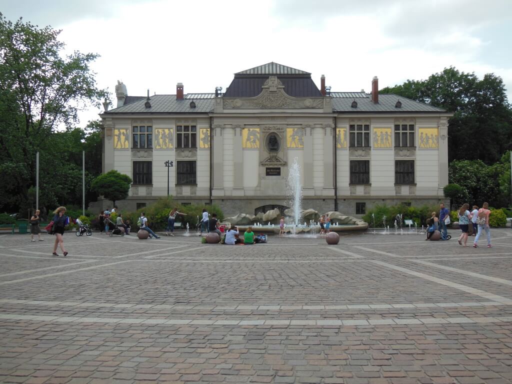 Palacio de las Artes de Cracovia.