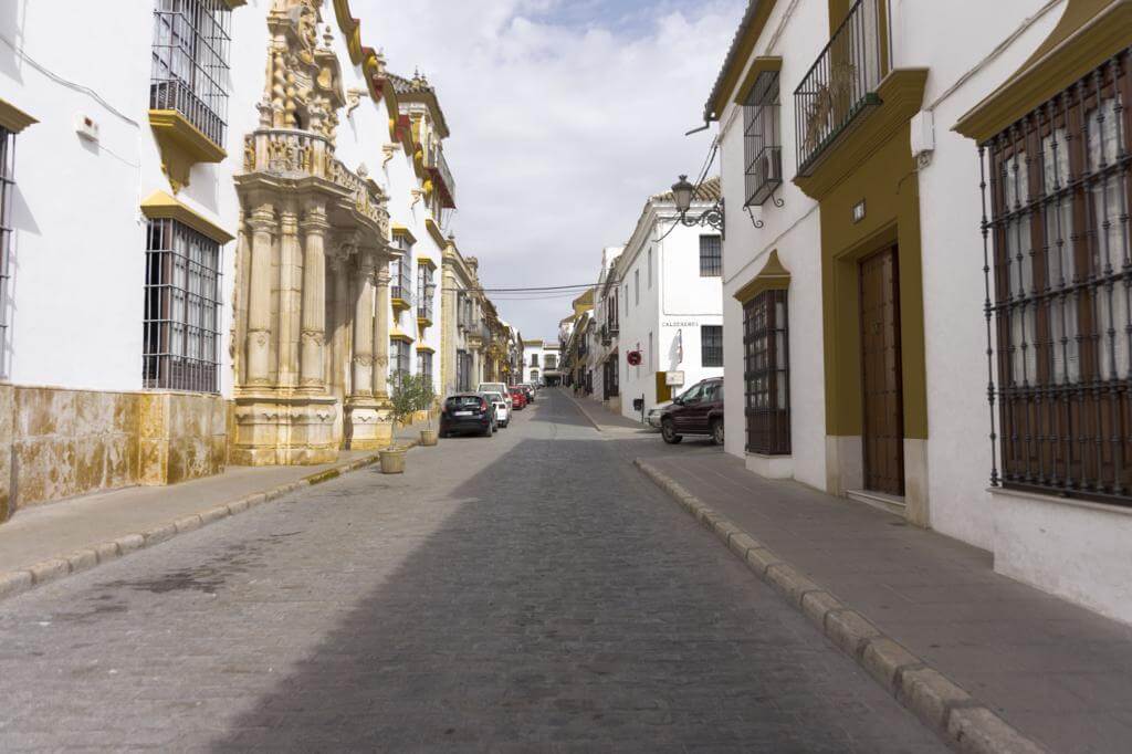 Calle San Pedro en Osuna.
