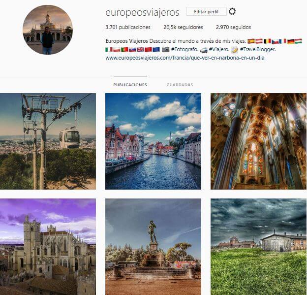 Europeos Viajeros: Follow Unfollow en Instagram