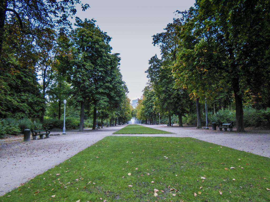 Parque de Bruselas.