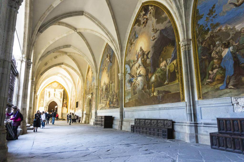 Claustro de la Catedral de Toledo.