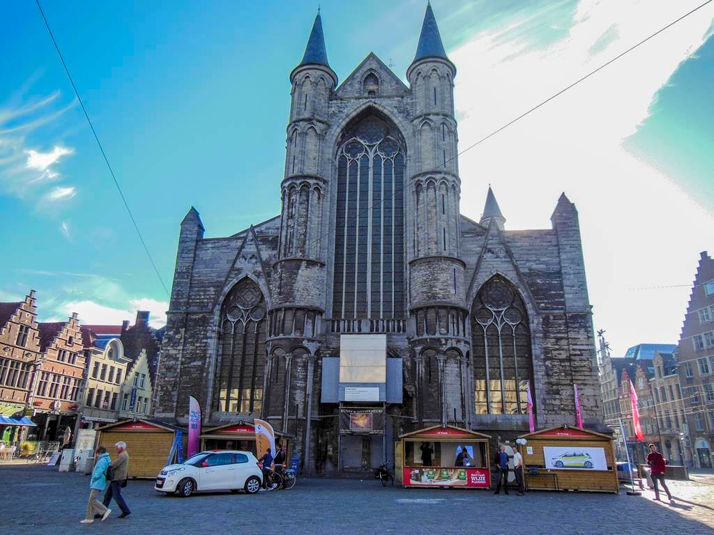 Iglesia de San Nicolás en Gante.