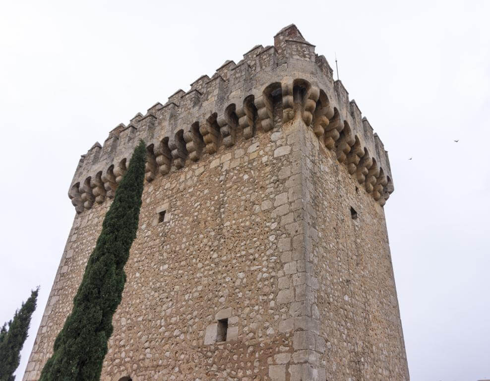 Torre del Homenaje en el Castillo de Alarcón.