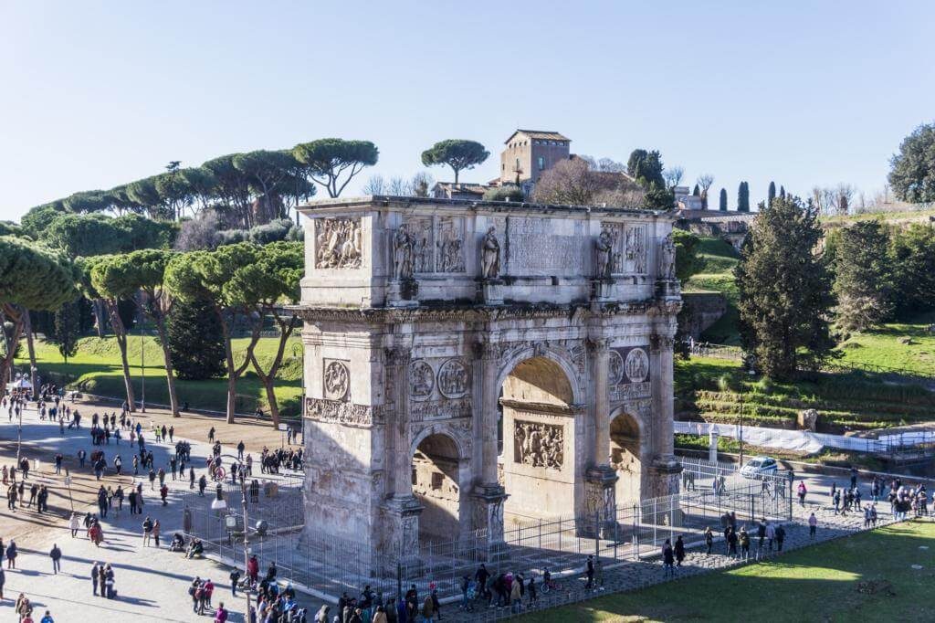 ¿Qué ver en Roma en 3 días? Arco de Constantino.