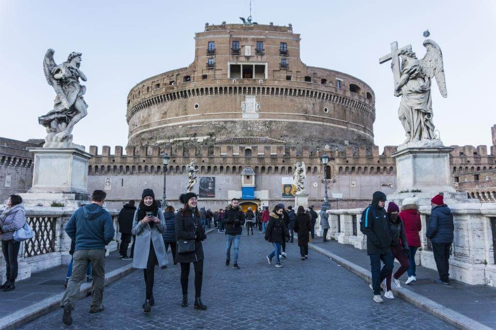  ¿Qué ver en Roma en 3 días? Castillo de Sant'Angelo.