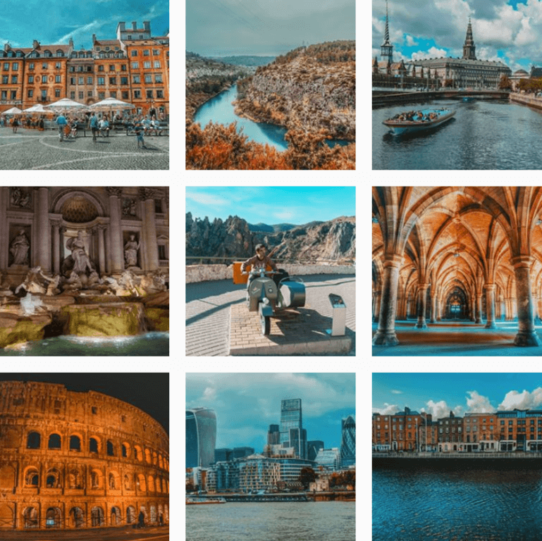 Instagram de Europeos Viajeros