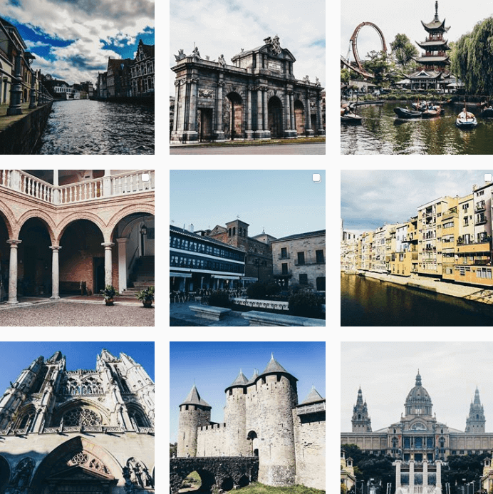 Uno de los mejores hashtags de fotografia #EuropeosViajeros by @Instagram