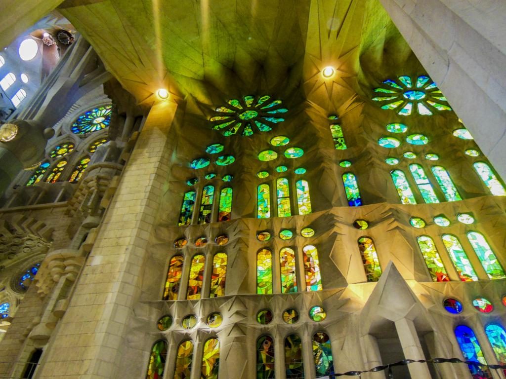 Sagrada Familia de Barcelona.
