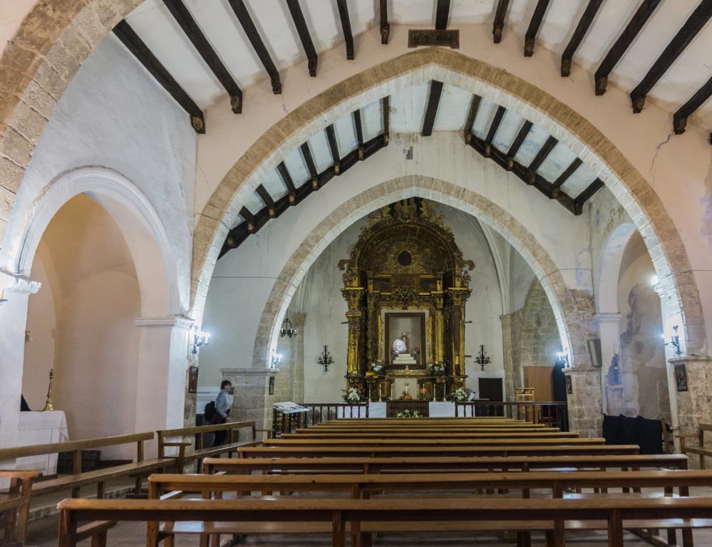 Interior de la Iglesia de Santa María la Mayor.