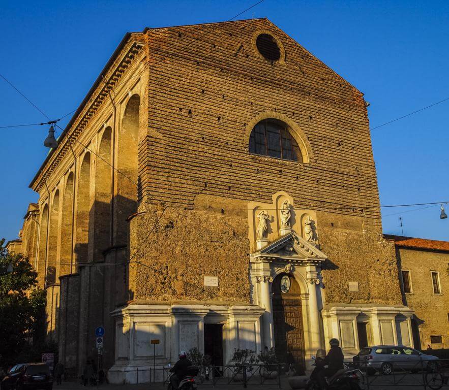 Basilica del Carmine en Padua.