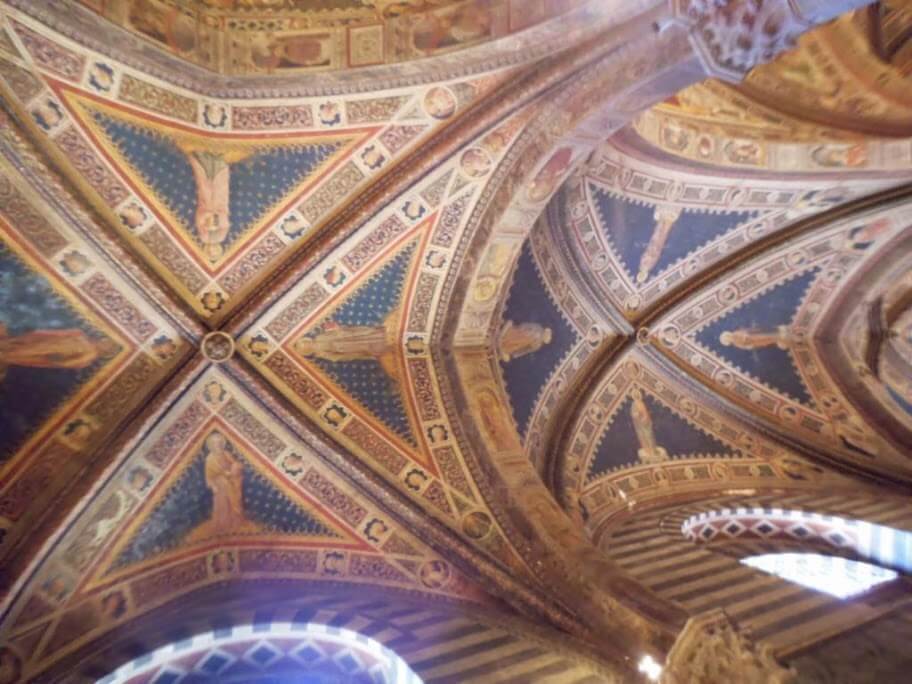 Frescos del Battistero di San Giovanni.