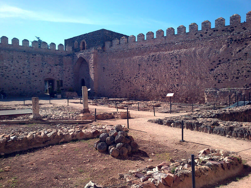 Interior de la fortaleza de Doña Berenguela