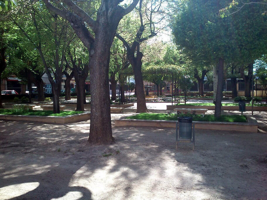 Parque municipal en Bolaños de Calatrava
