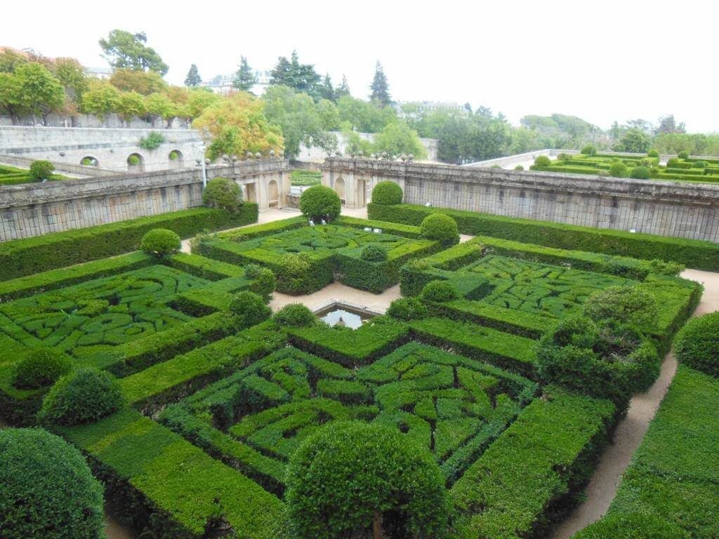 Jardines del monasterio de San Lorenzo de El Escorial