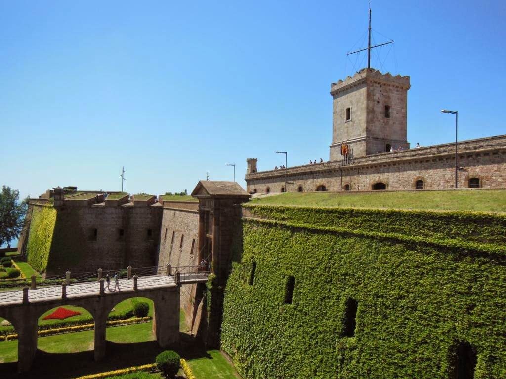 Entrada al Castillo de Montjuïc