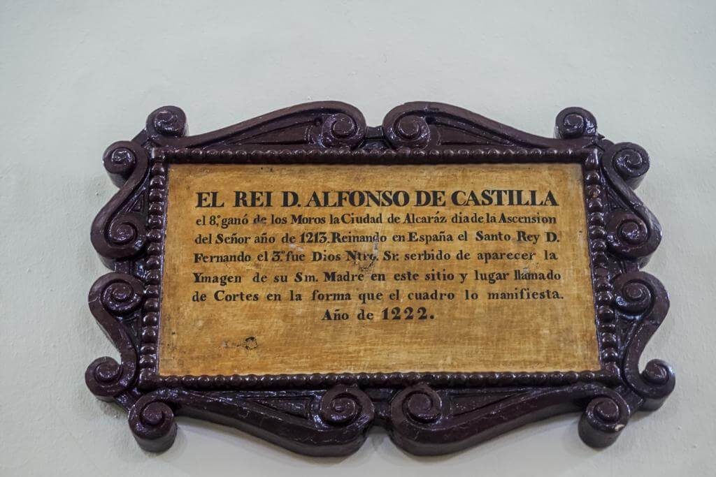 Placa del Rei D. Alfonso de Castilla