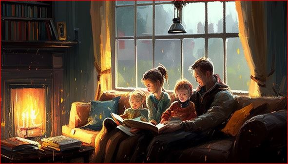 La lectura es algo fundamental en el ocio familiar.
